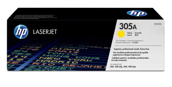 TONER HP CE412A YELLOW