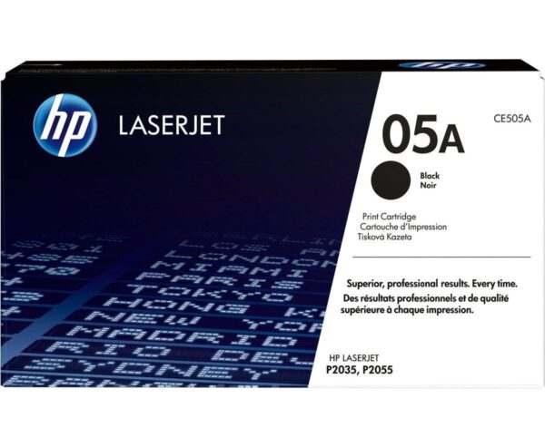 TONER HP CE505A RETAIL NEGRO