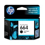TINTA HP F6V29AL 664 BLACK