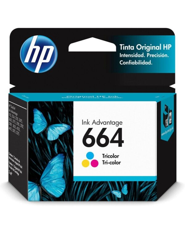 TINTA HP F6V28AL 664 TRICOLOR
