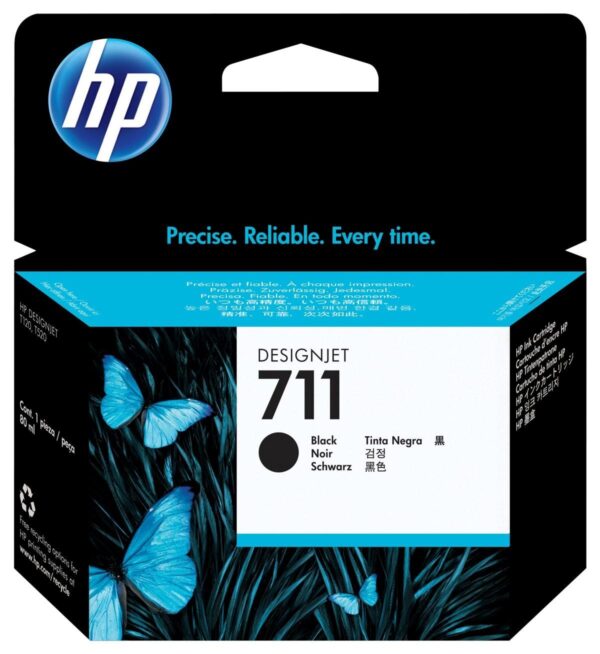 TINTA HP CZ133A NEGRA XL 711