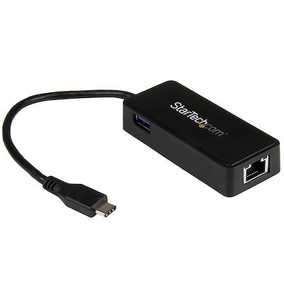 Adaptador Startech de Red Gigabit USB-C con Puerto USB Extra