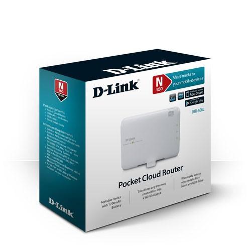 ROUTER D-LINK DIR-506L POCKET CLOUD WIRELESS