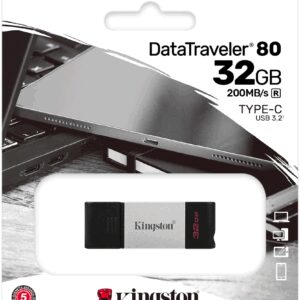 PENDRIVE USB-C 3.2 32GB KINGSTON DT 80