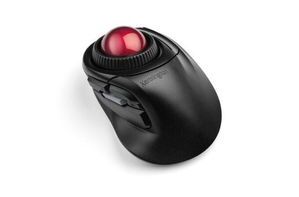 MOUSE INALAMBRICO TRACKBALL KENSINGTON ORBIT FUSION NEGRO BOLA ROJA