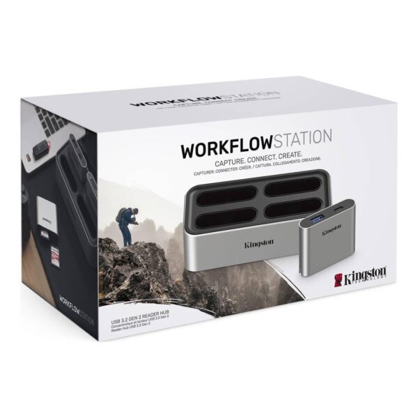 HUB USB-C USB-A 3.0 KINGSTON WORKFLOW