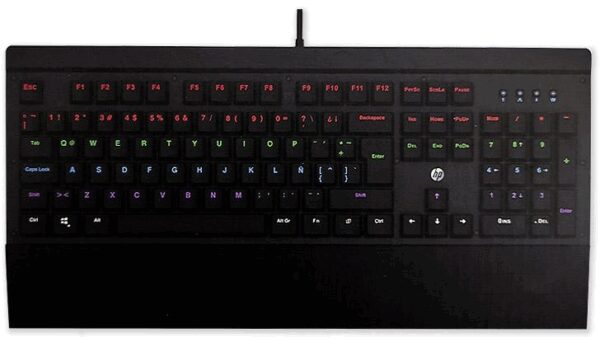 TECLADO USB MECANICO RGB HP GK500