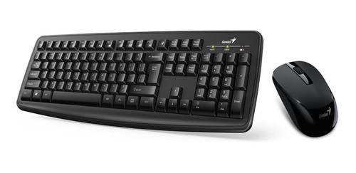 KIT TECLADO + MOUSE INALAMBRICO GENIUS KM-8101 BLACK