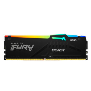 MEMORIA KINGSTON DDR5 UDIMM 8GB 5600MT FURY BEAST RGB - Imagen 1