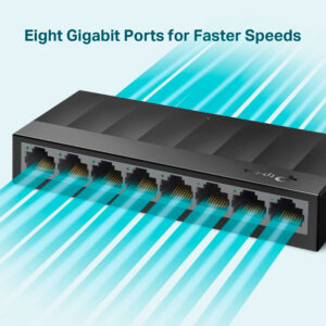 SWITCH TP-LINK 8P LS1008G 10/100/1000 - Imagen 3