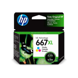 TINTA HP 667XL COLOR 3YM80AL - Imagen 1