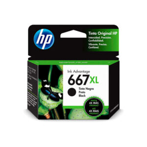 TINTA HP 667XL NEGRA 3YM81AL - Imagen 1