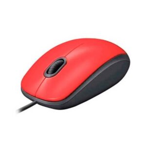 MOUSE USB LOGITECH M110 SILENCIOSO ROJO - Imagen 2