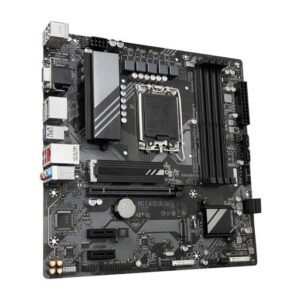 PLACA MADRE GIGABYTE B760M DS3H DDR5 LGA1700 DDR5 QFlash+ - Imagen 1