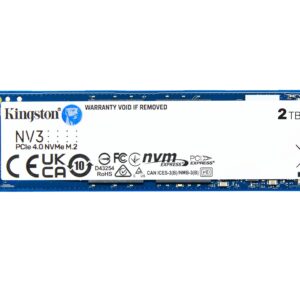 SSD M.2 2280 PCIe4 NVMe 2000GB 6GB/S KINGSTON NV3 - Imagen 1