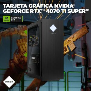 DESKTOP HP OMEN GT15-2002la i7-14700KF RTX4070Ti 32GB 1TBSSD + 2TBHDD - Imagen 7