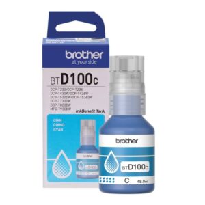 TINTA BROTHER BTD-100 CYAN - Imagen 1
